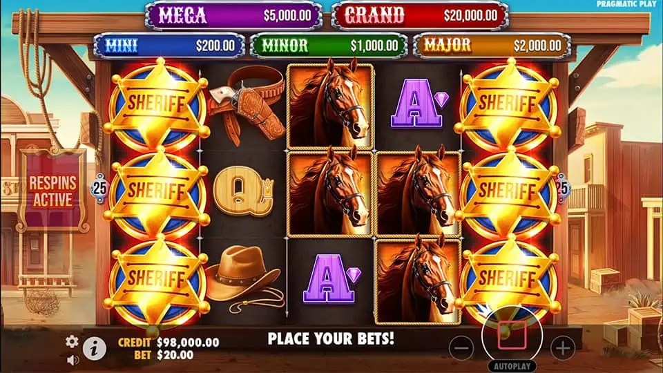 Badge Blitz slot free spins