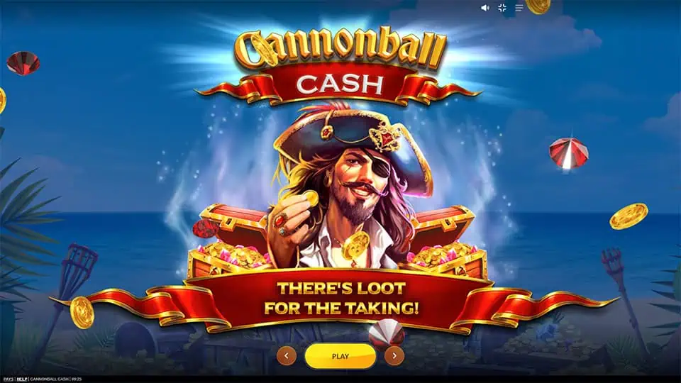 Cannonball Cash slot features