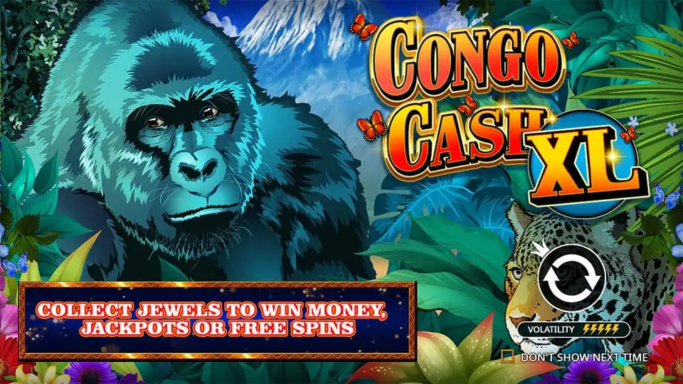 Congo Cash XL slot features