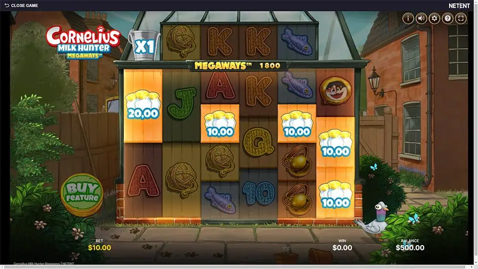 Cornelius Milk Hunter Megaways slot free spins