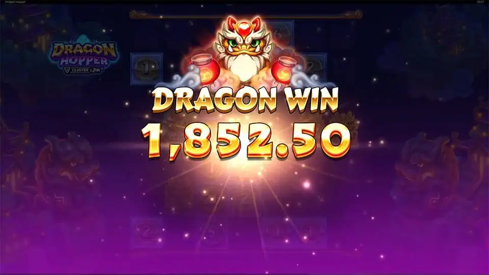 Dragon Hopper slot big win