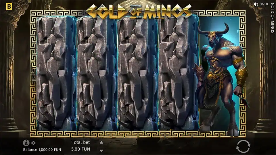 Gold of Minos slot free spins