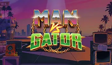 Man vs Gator slot cover image