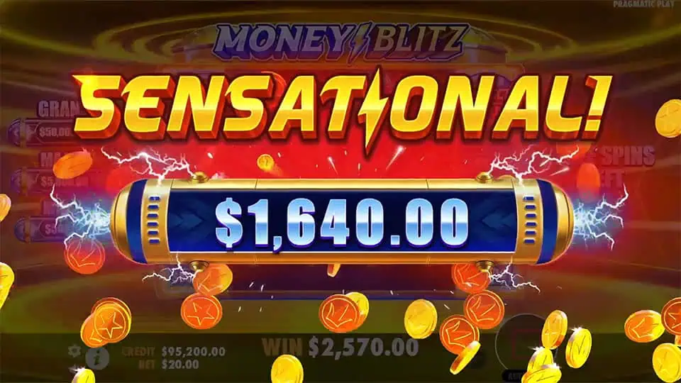 Money Blitz slot big win