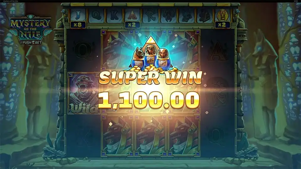 Mystery of the Nile slot big win