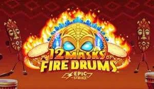 12 Masks of Fire Drums