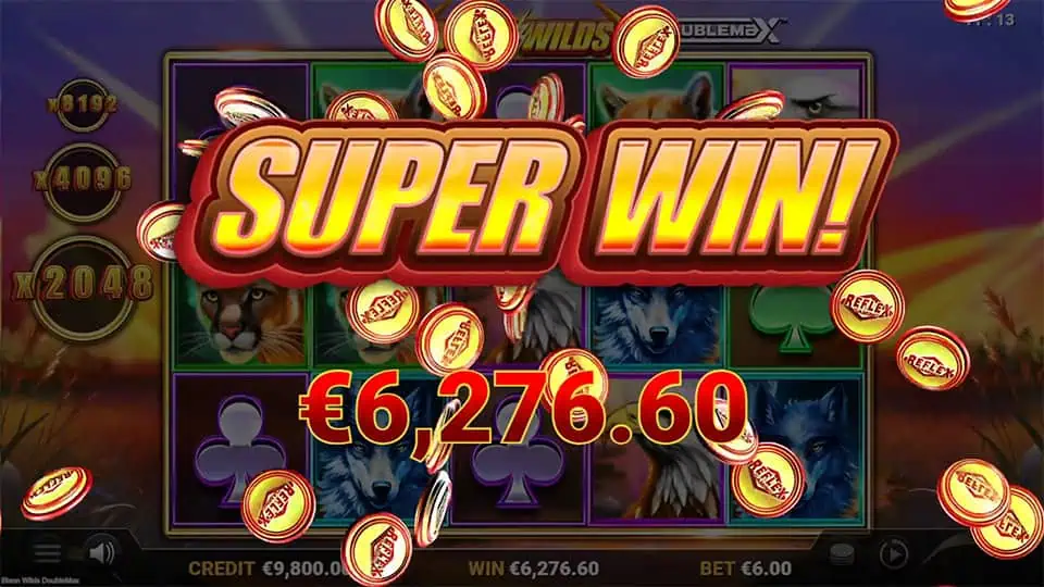 Bison Wilds DoubleMax slot big win