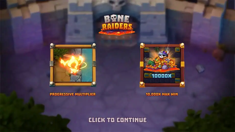 Bone Riders slot features
