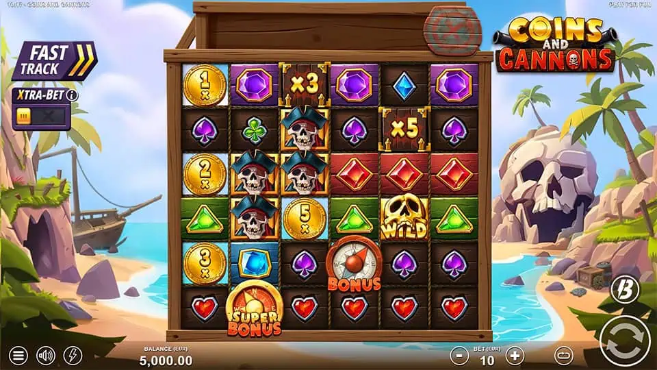 Coins and Cannons slot