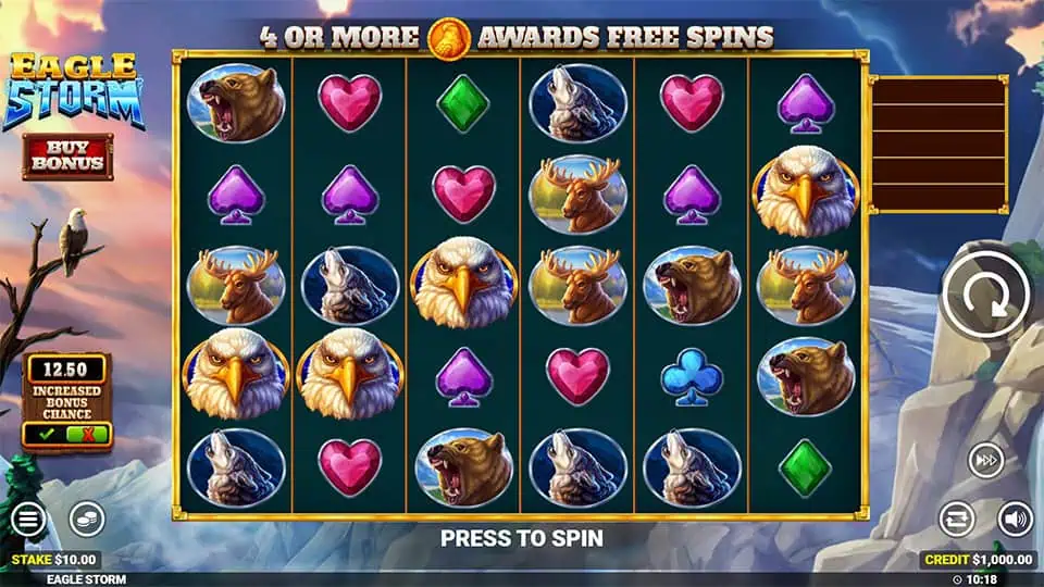 Eagle Storm slot bonus buy