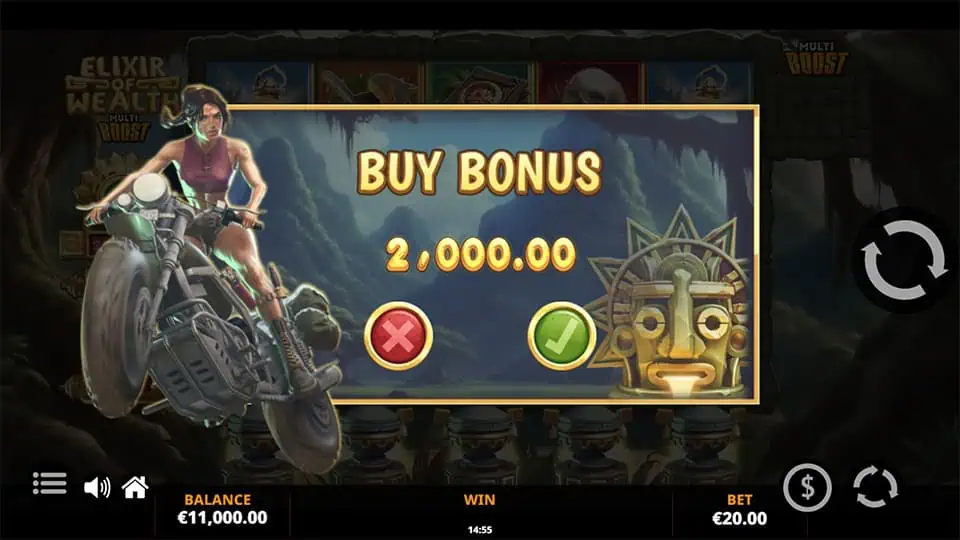 Elixir of Wealth slot bonus buy