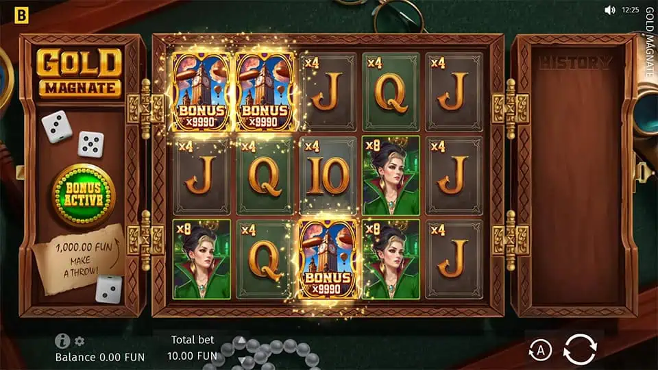 Gold Magnate slot free spins