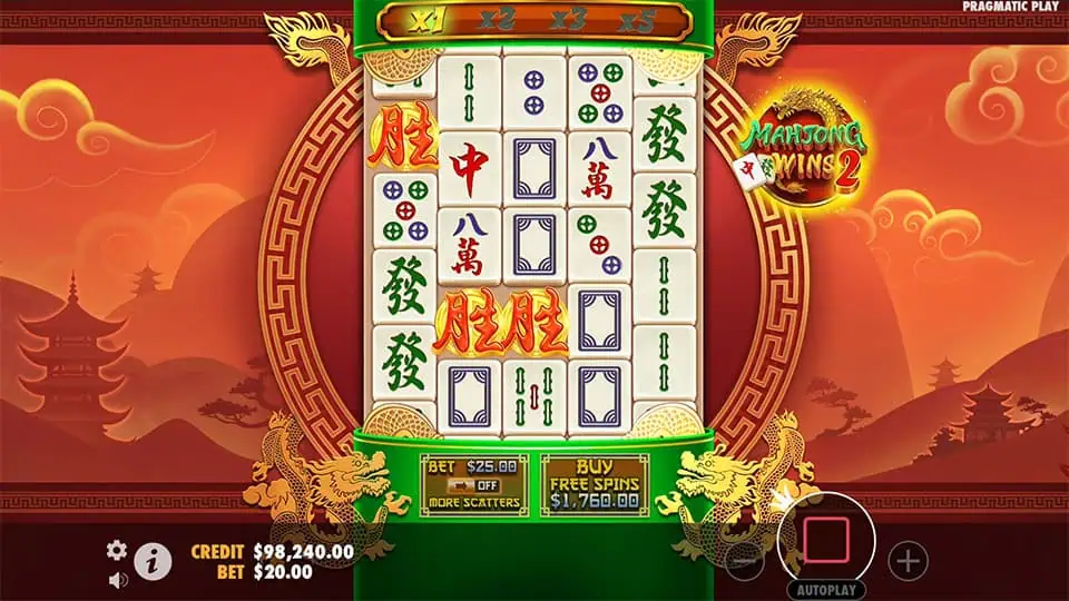 Mahjong Wins 2 slot free spins