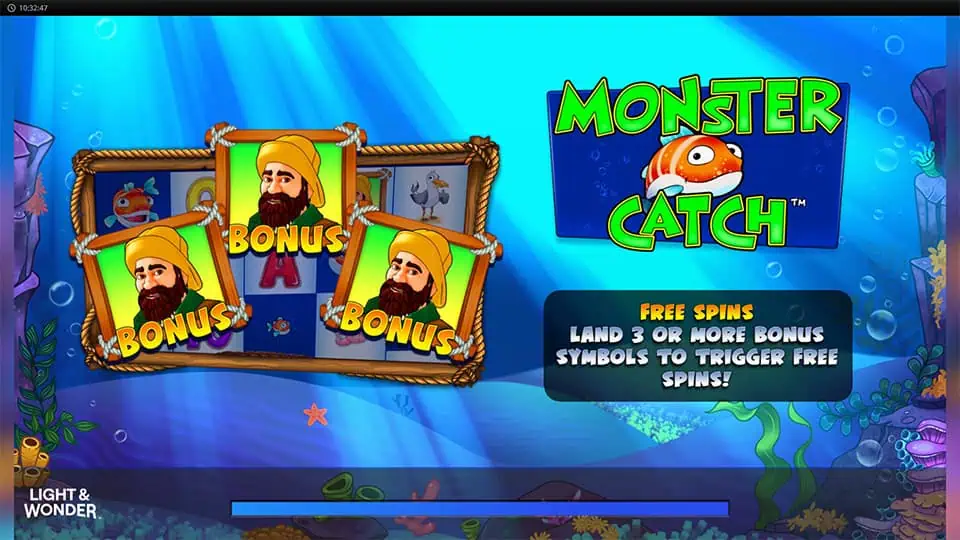 Monster Catch slot features