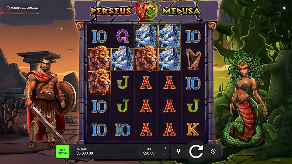 Perseus VS Medusa slot