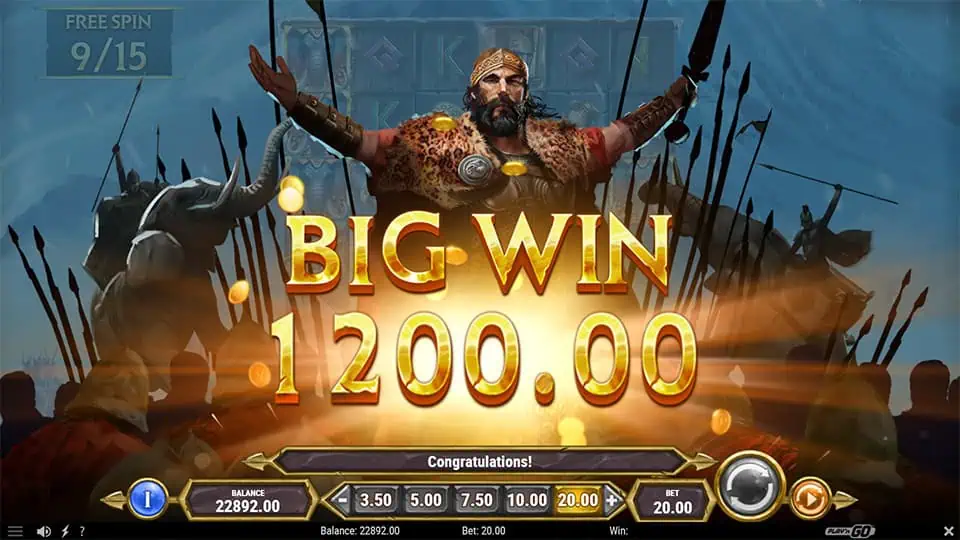 Scourge of Rome slot big win
