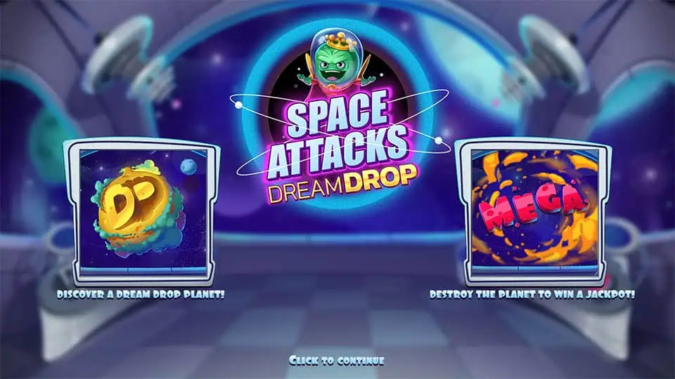 Space Attacks Dream Drop slot features