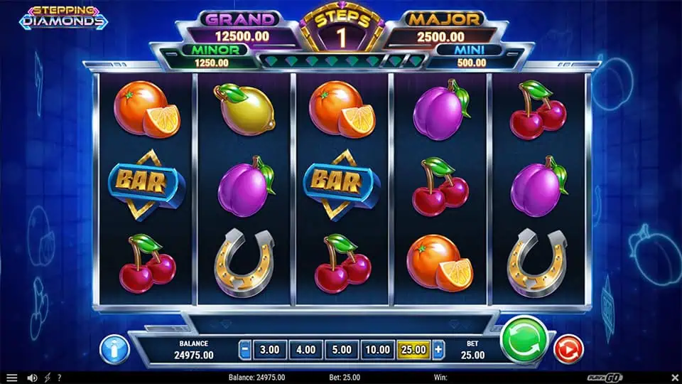 Stepping Diamonds slot