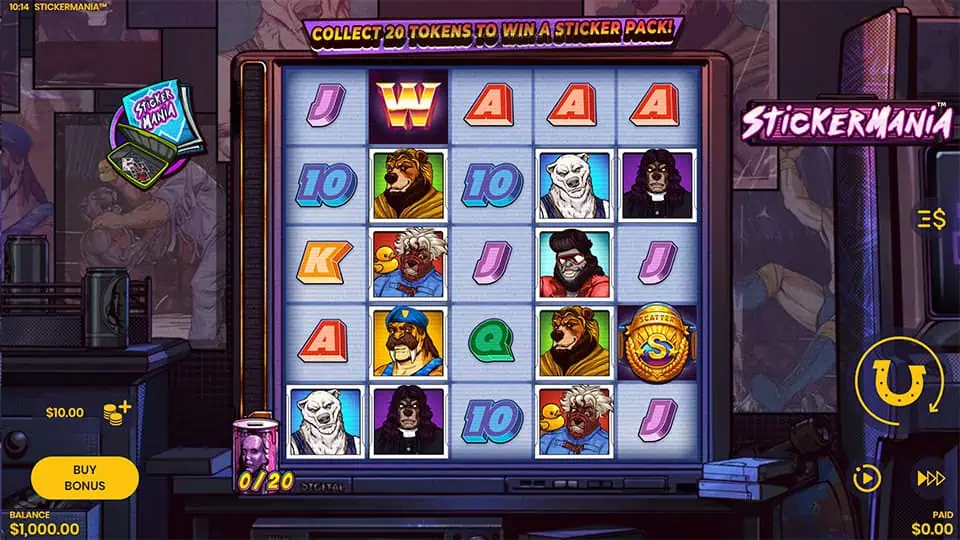 Stickermania slot