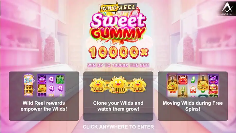 Sweet Gummy slot features