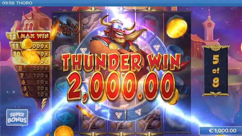 Thoro slot big win