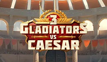 3 Gladiators vs Caesar slot cover image