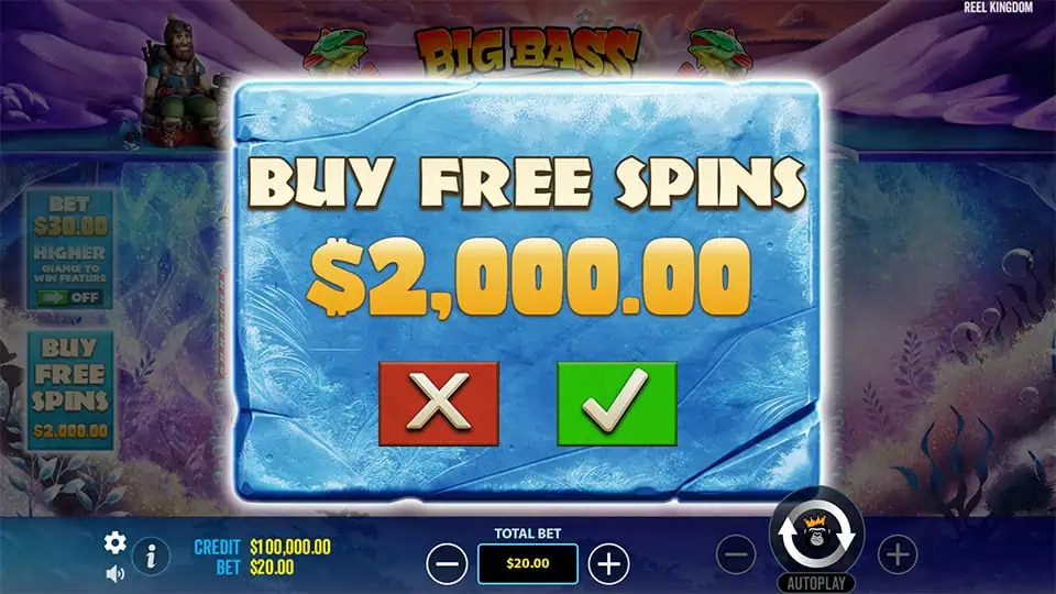 Big Bass Xmas Extreme slot bonus buy