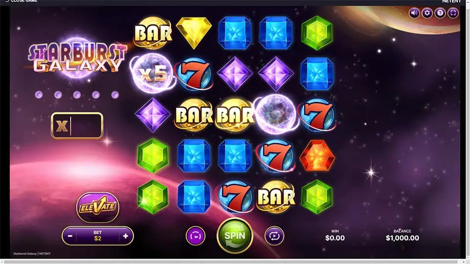 Starburst Galaxy slot