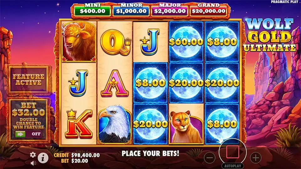 Wolf Gold Ultimate slot free spins