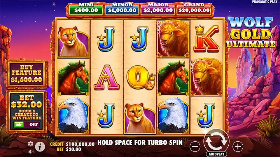 Wolf Gold Ultimate slot