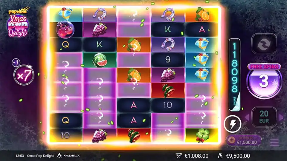 XmasPop Delight slot feature max ways