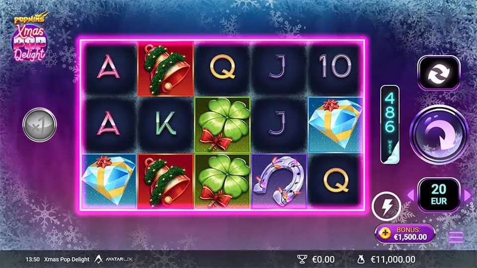 XmasPop Delight slot