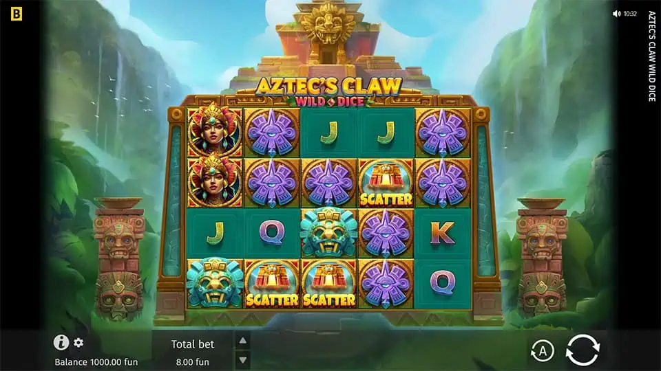 Aztecs Claw Wild Dice slot free spins