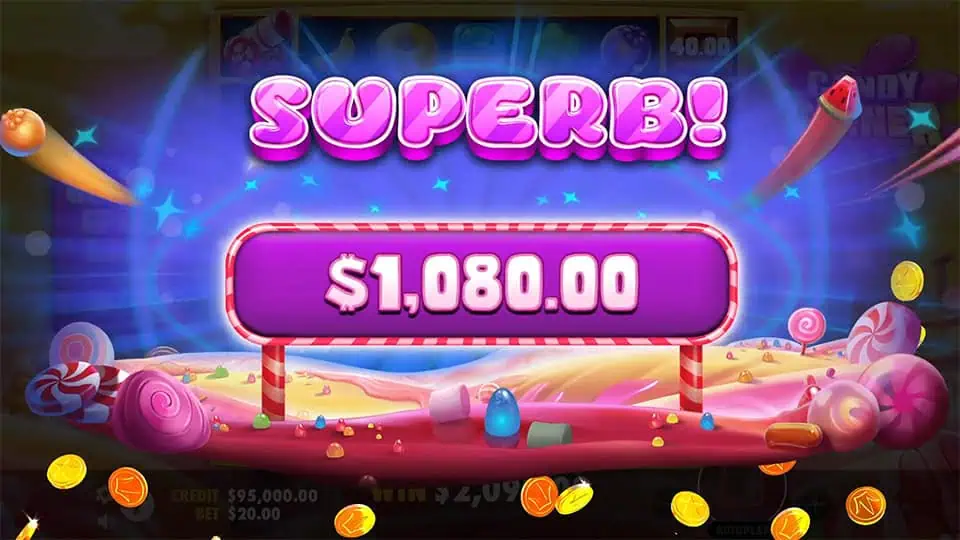 Candy Corner slot big win