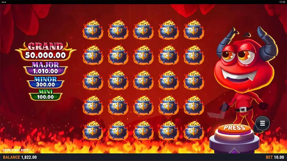 Devils Hot Pots slot free spins