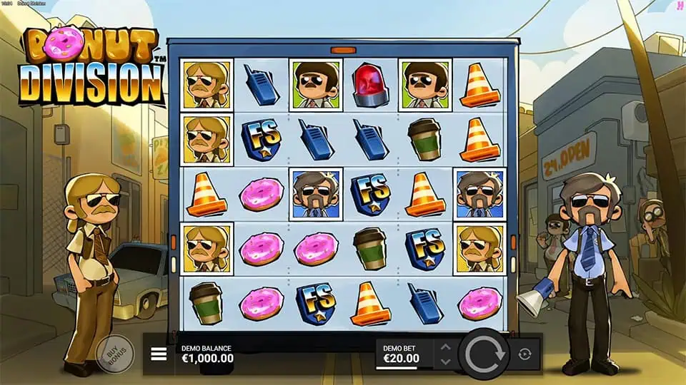 Donut Division slot free spins