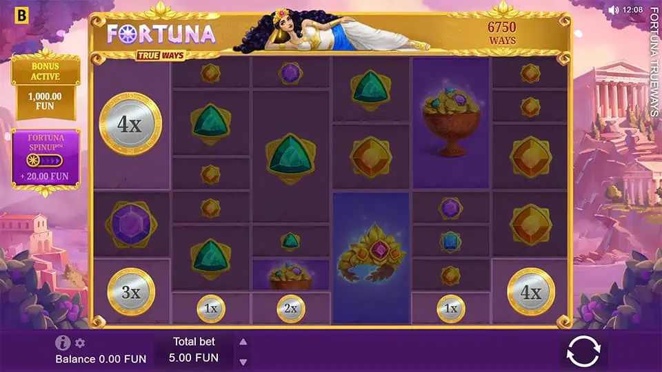 Fortuna Trueways slot free spins