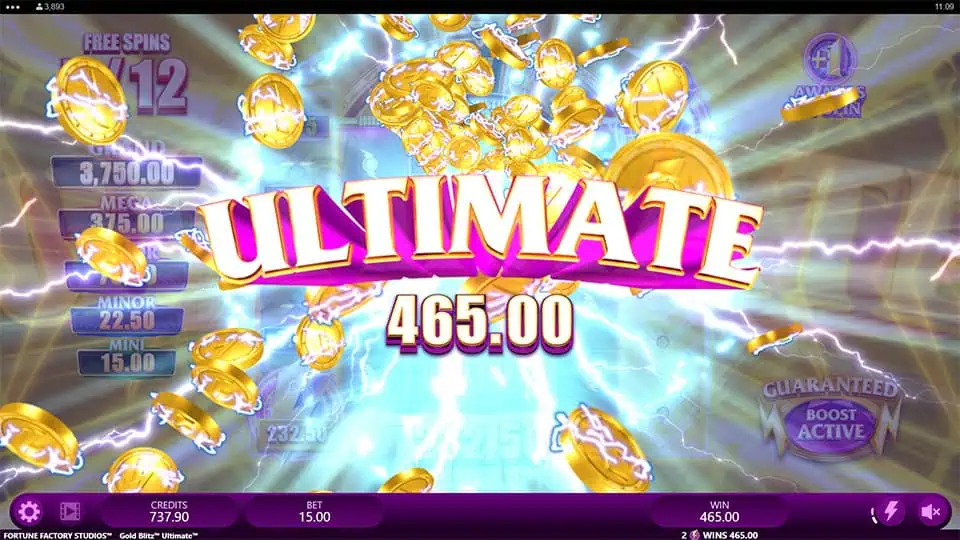 Gold Blitz Ultimate slot big win 1