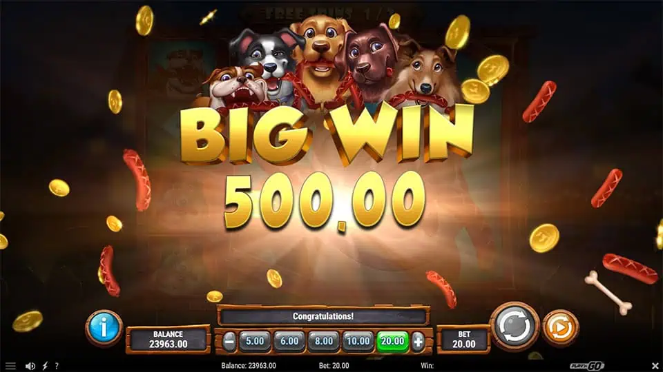 Hot Dog Heist slot big win