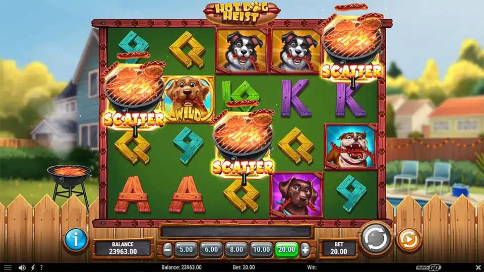 Hot Dog Heist slot free spins