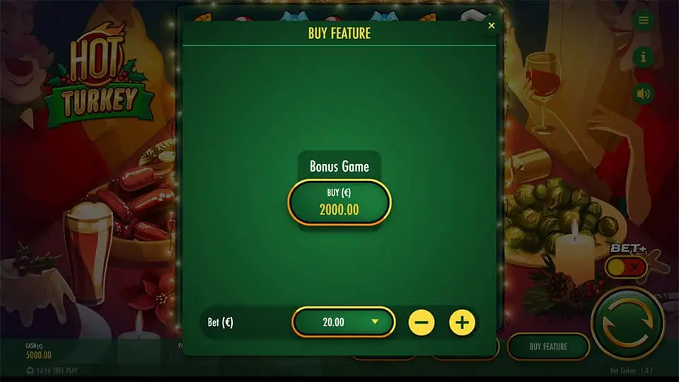 Hot Turkey slot bonus buy