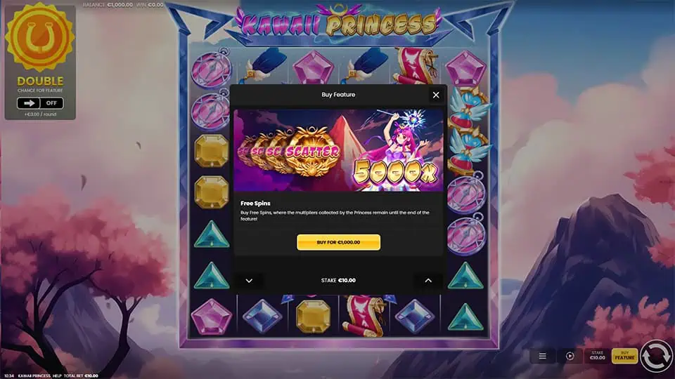 Kawaii Princess slot bonus buy