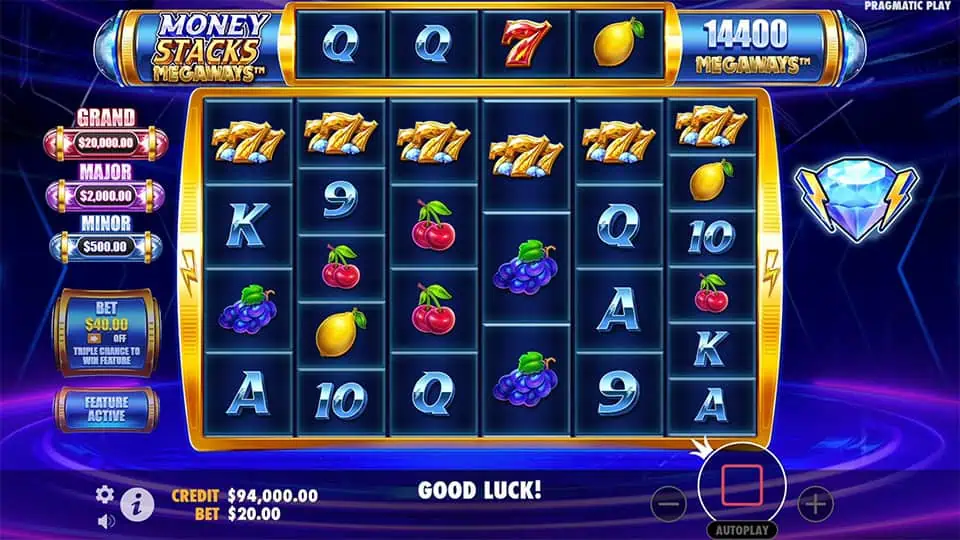 Money Stacks Megaways slot free spins