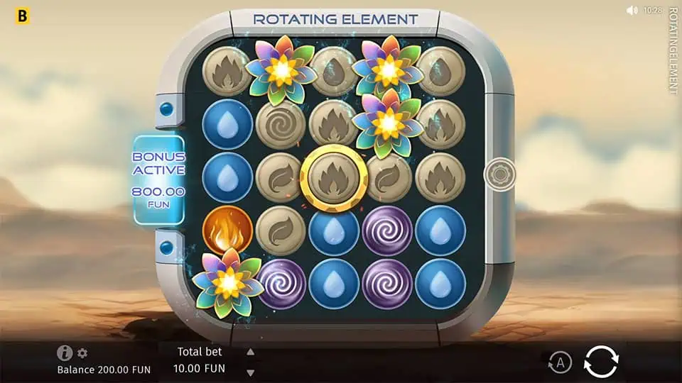 Rotating Element slot free spins