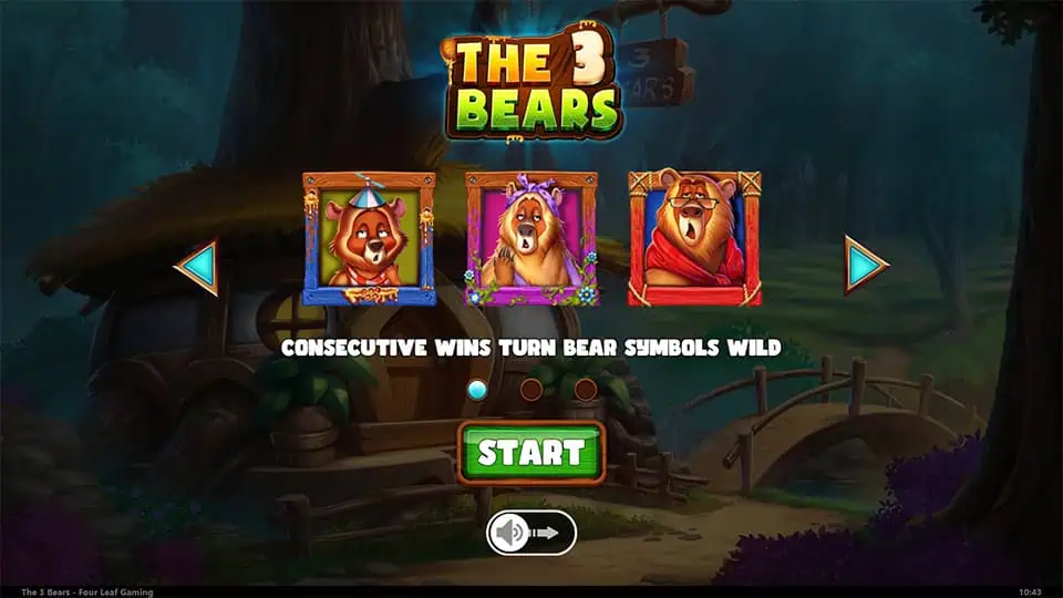 The 3 Bears slot features