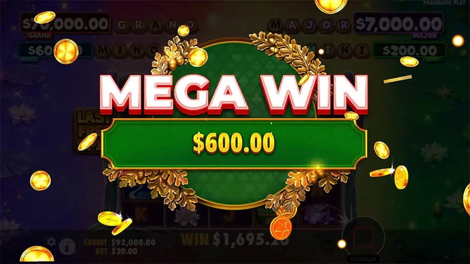 Tiny Toads slot big win