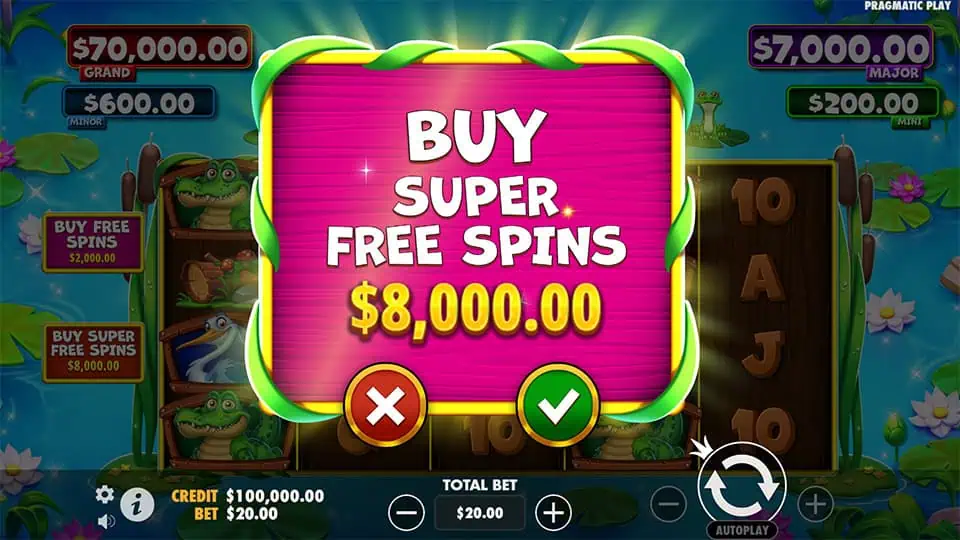 Tiny Toads slot bonus buy