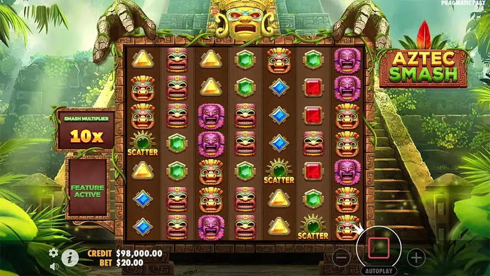 Aztec Smash slot free spins