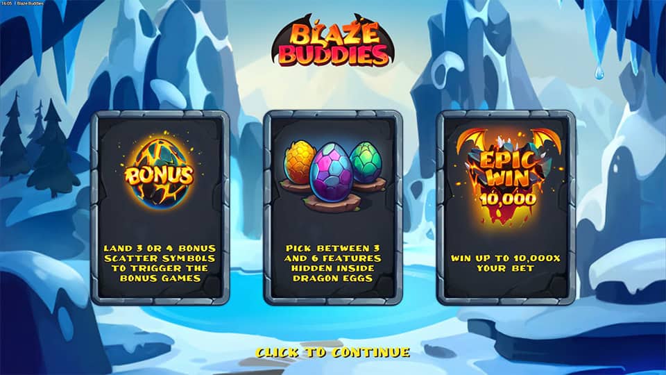 Blaze Buddies slot features