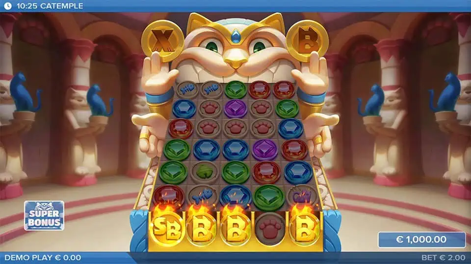 Catemple slot free spins